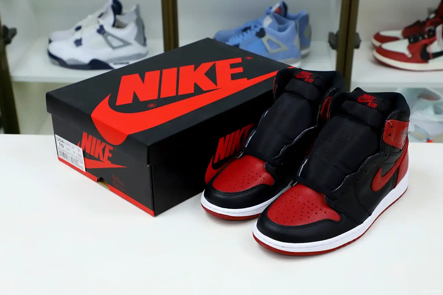 OG JORDAN 1 HIGH 'BRED' AIR Kimikick RETRO 0720